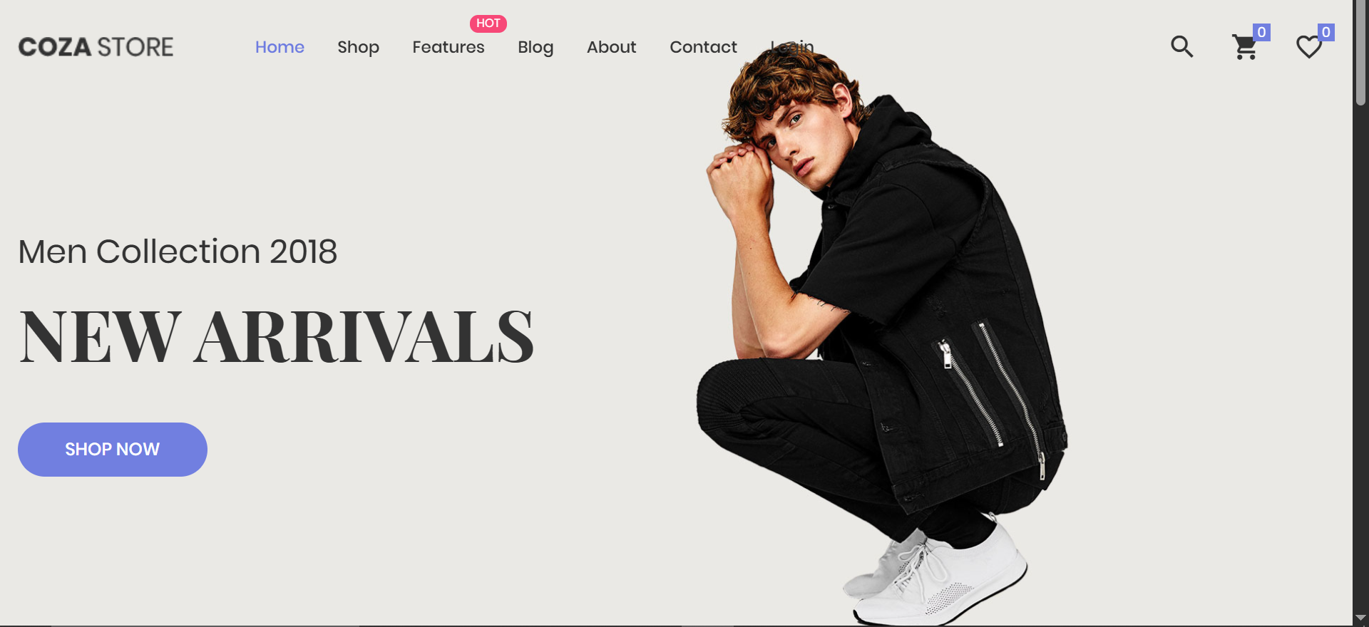 Cozastore Storefront