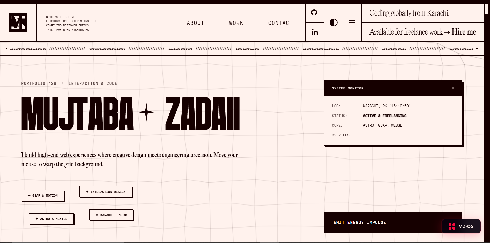 Mujtaba Zadaii Portfolio